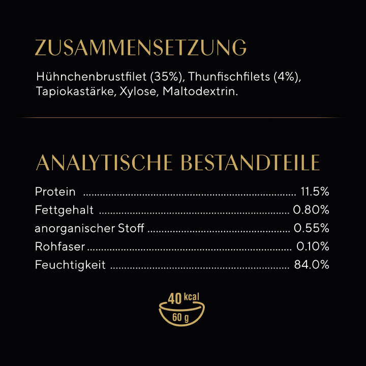 Sheba Katzen-Nassfutter Schale Filets Huhn mit nachhaltigem Thunfisch